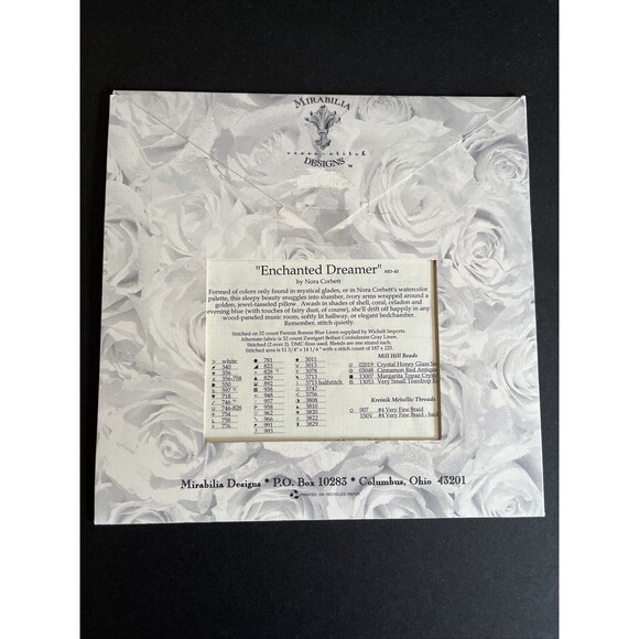 Mirabilia OOP cross stitch chart only Enchanted Dreamer by Nora Corbett - Picture 3 of 4